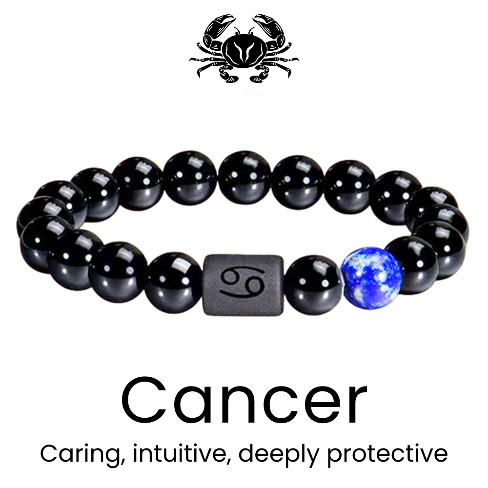 Zodiac Black Pearl Bracelet