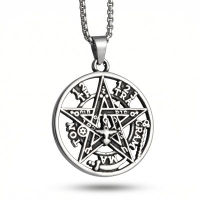Oriental Mystical Witchcraft Pentagram Pendant Necklace