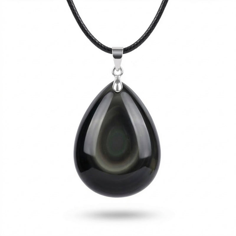 Guardian's Gaze Obsidian Necklace