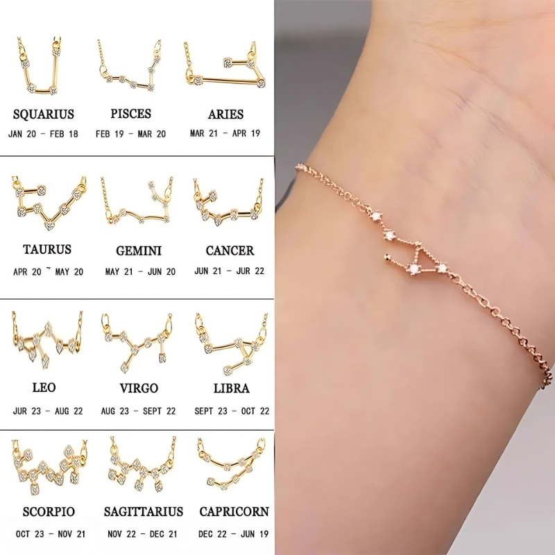StarSign Zodiac Bracelet in Aries — bracelet for women
