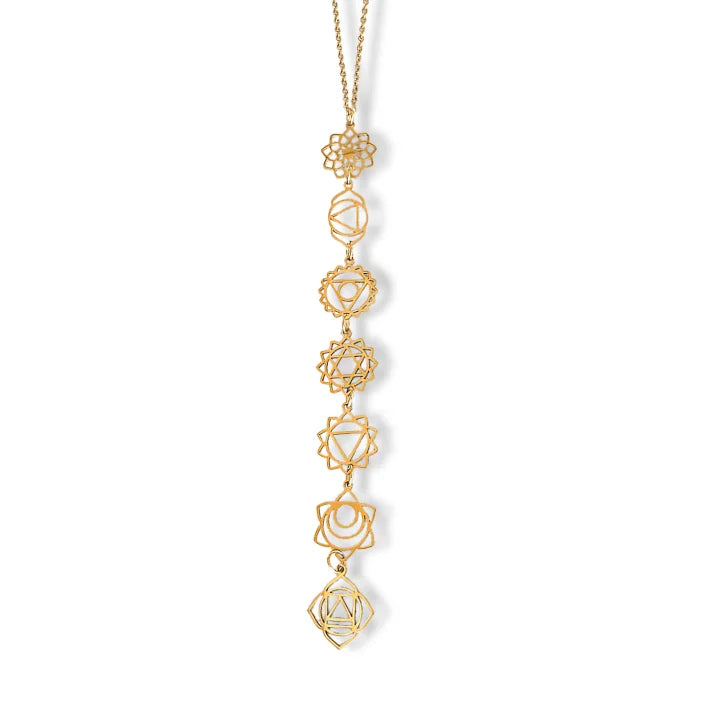 7 Chakra Necklace - Sphere Standouts
