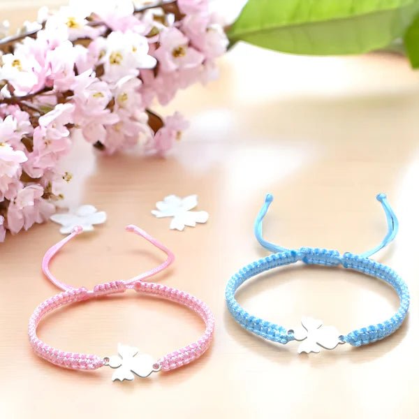 Adjustable Braided Angel Bracelet - Sphere Standouts