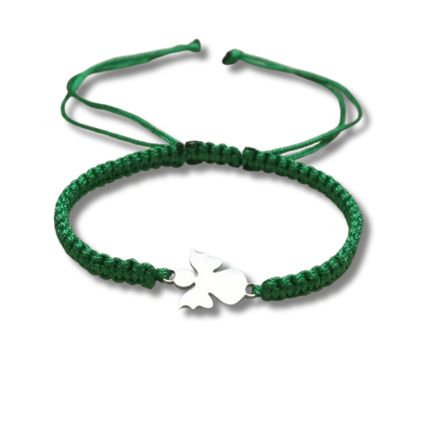 Adjustable Braided Angel Bracelet - Sphere Standouts