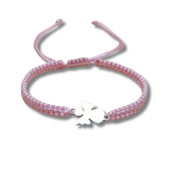 Adjustable Braided Angel Bracelet - Sphere Standouts