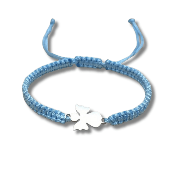 Adjustable Braided Angel Bracelet - Sphere Standouts