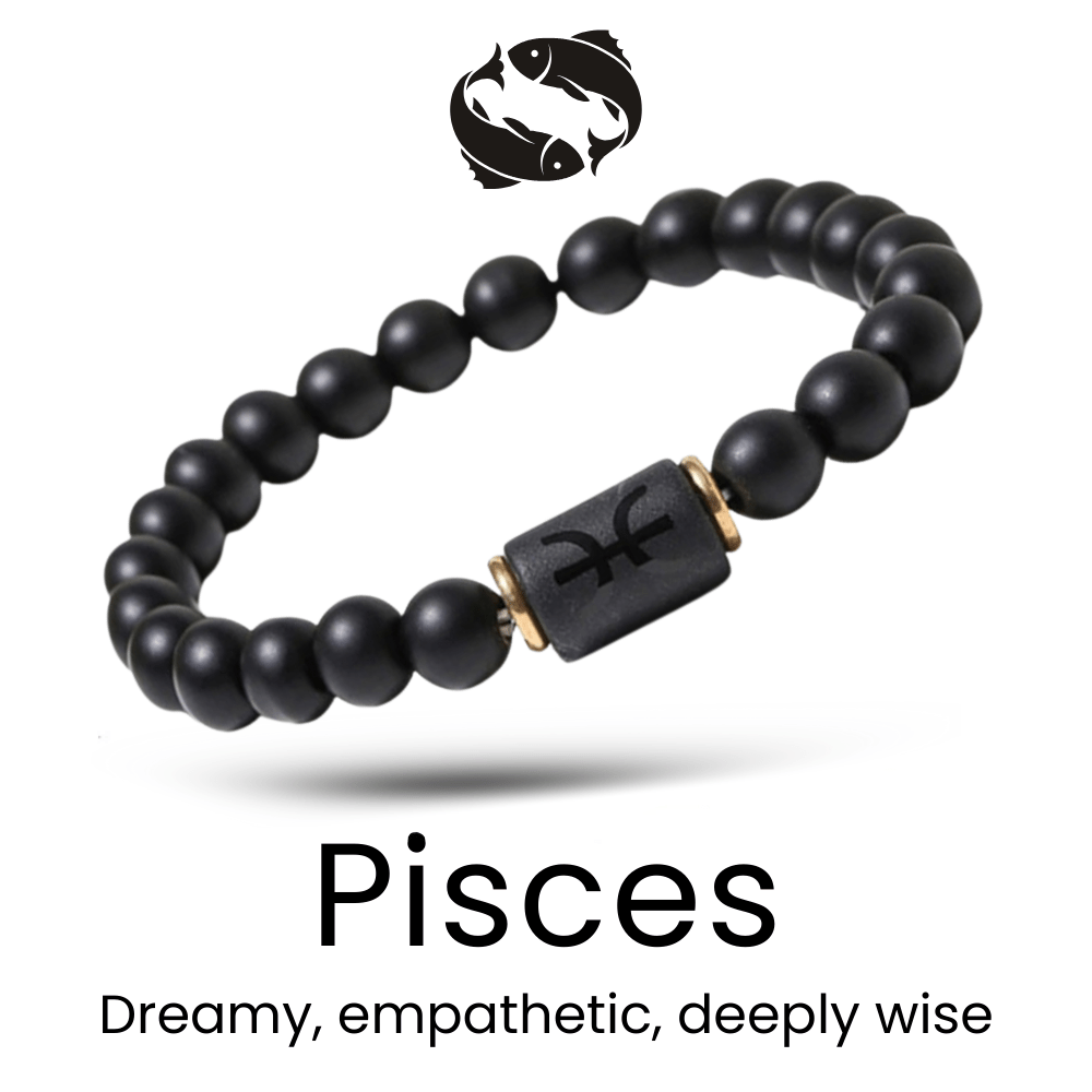 AgateZen Zodiac Bracelet - Sphere Standouts