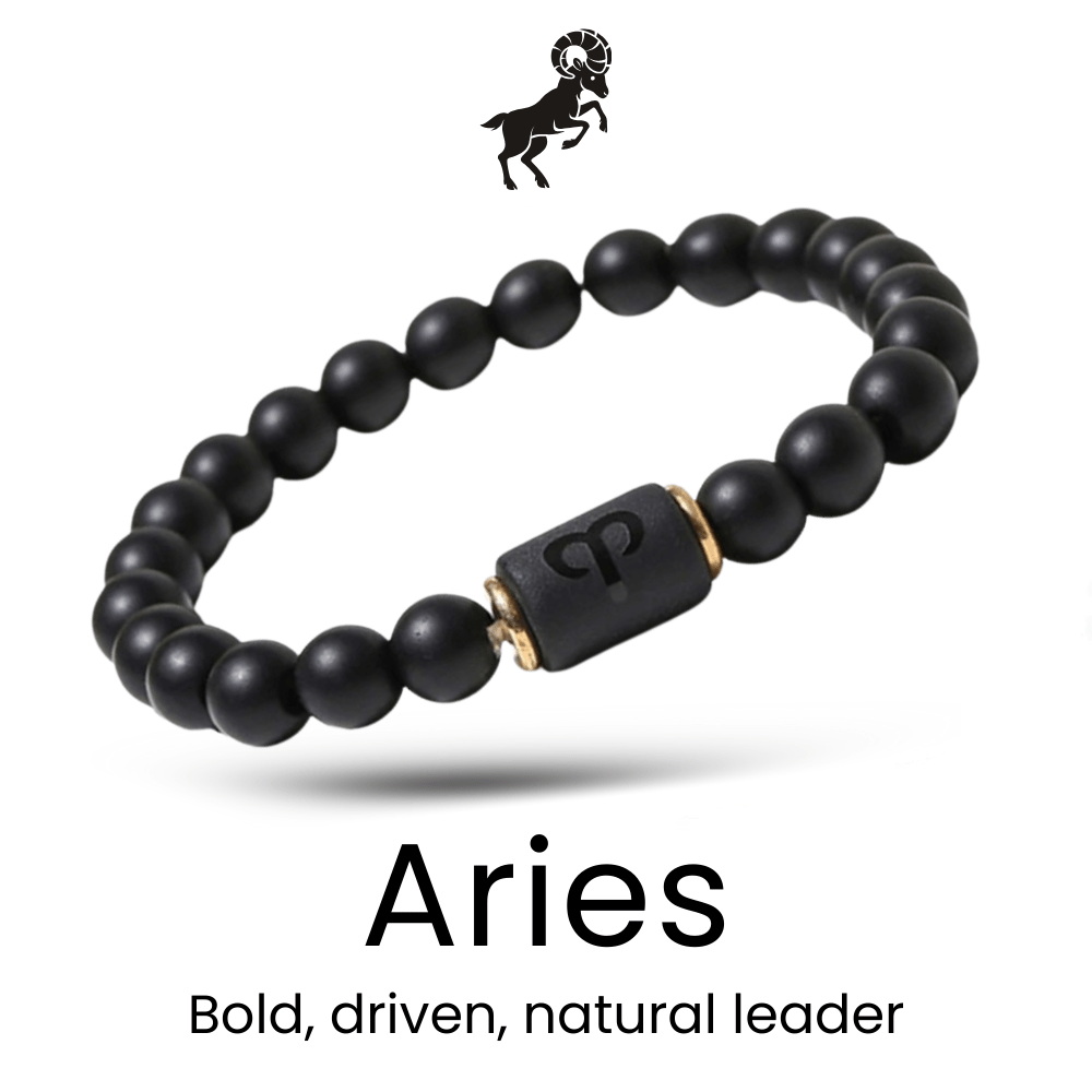 AgateZen Zodiac Bracelet - Sphere Standouts