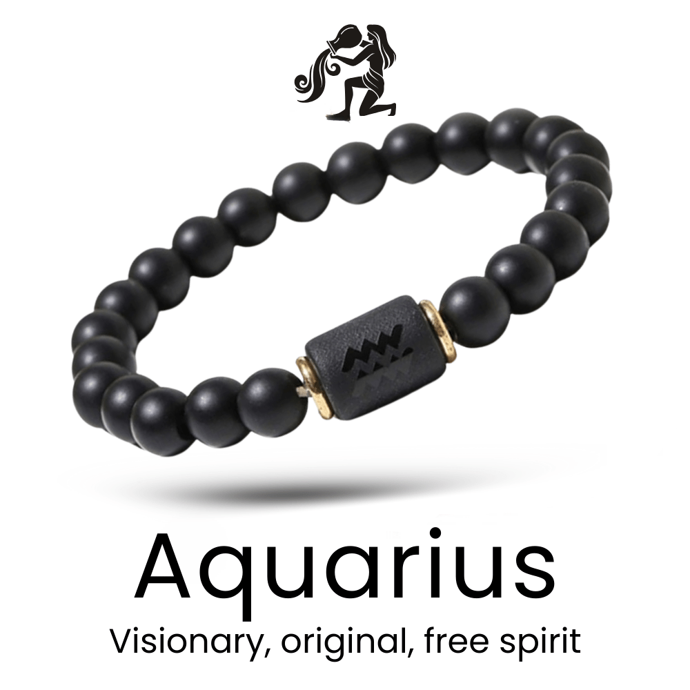 AgateZen Zodiac Bracelet - Sphere Standouts