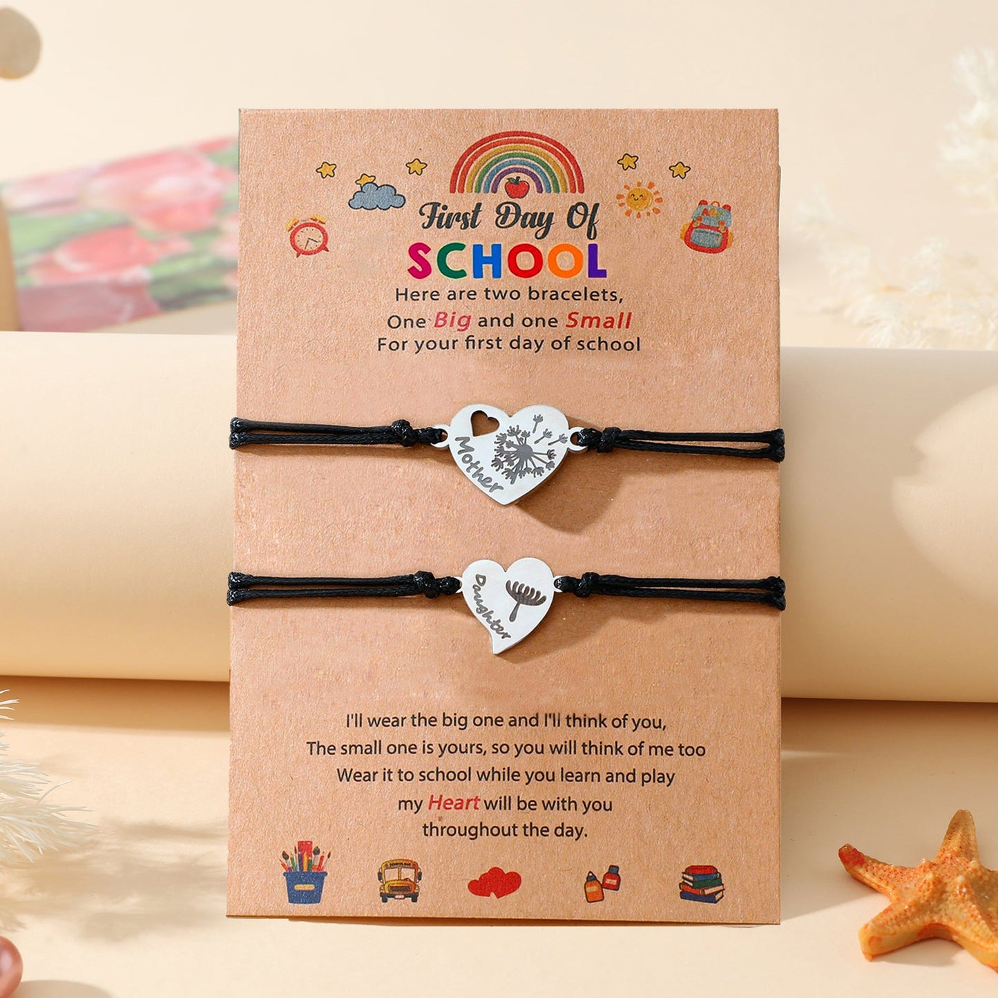 Back to School Dandelion Bracelet Set - Sphere Standouts