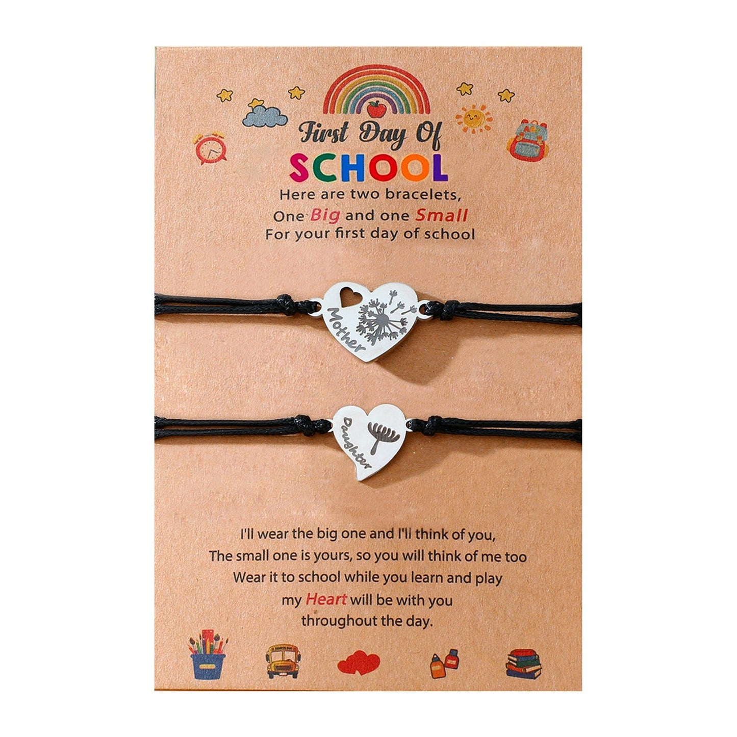 Back to School Dandelion Bracelet Set - Sphere Standouts