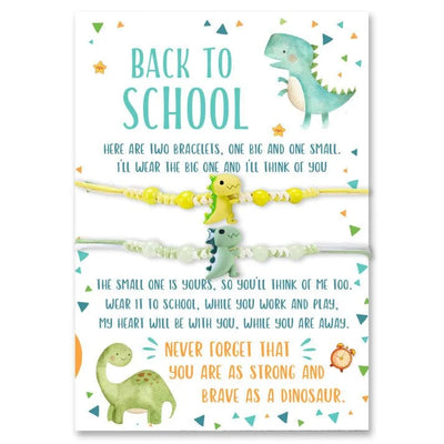 Back to School Dino Bracelet Set with Gift Card - Sphere Standouts