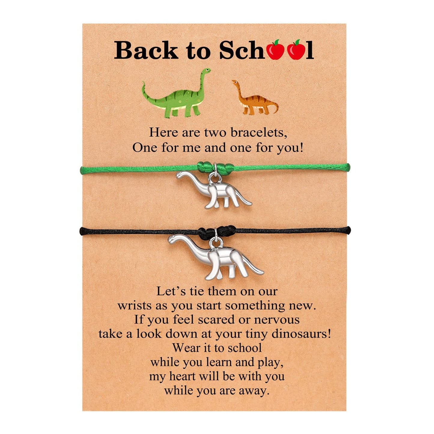 Back to school Dinos Bracelets Set - Sphere Standouts