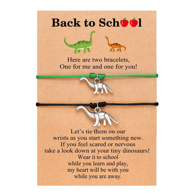 Back to school Dinos Bracelets Set - Sphere Standouts