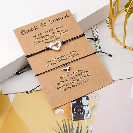 Back to School Dinosaur Love Bracelet Set - Sphere Standouts