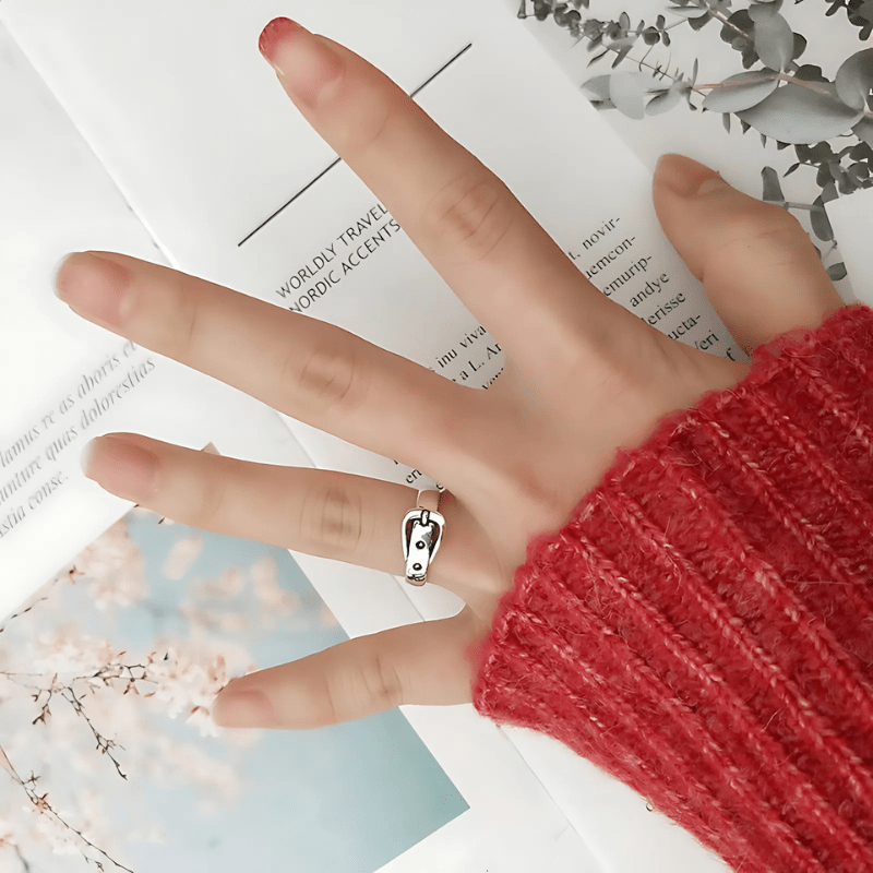 Belt Buckle Ring (925 Silver) - Sphere Standouts