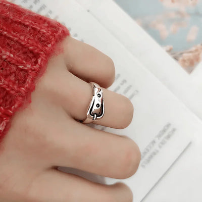 Belt Buckle Ring (925 Silver) - Sphere Standouts