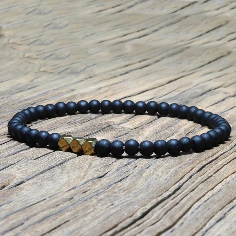 Black Stone Bracelet - Sphere Standouts