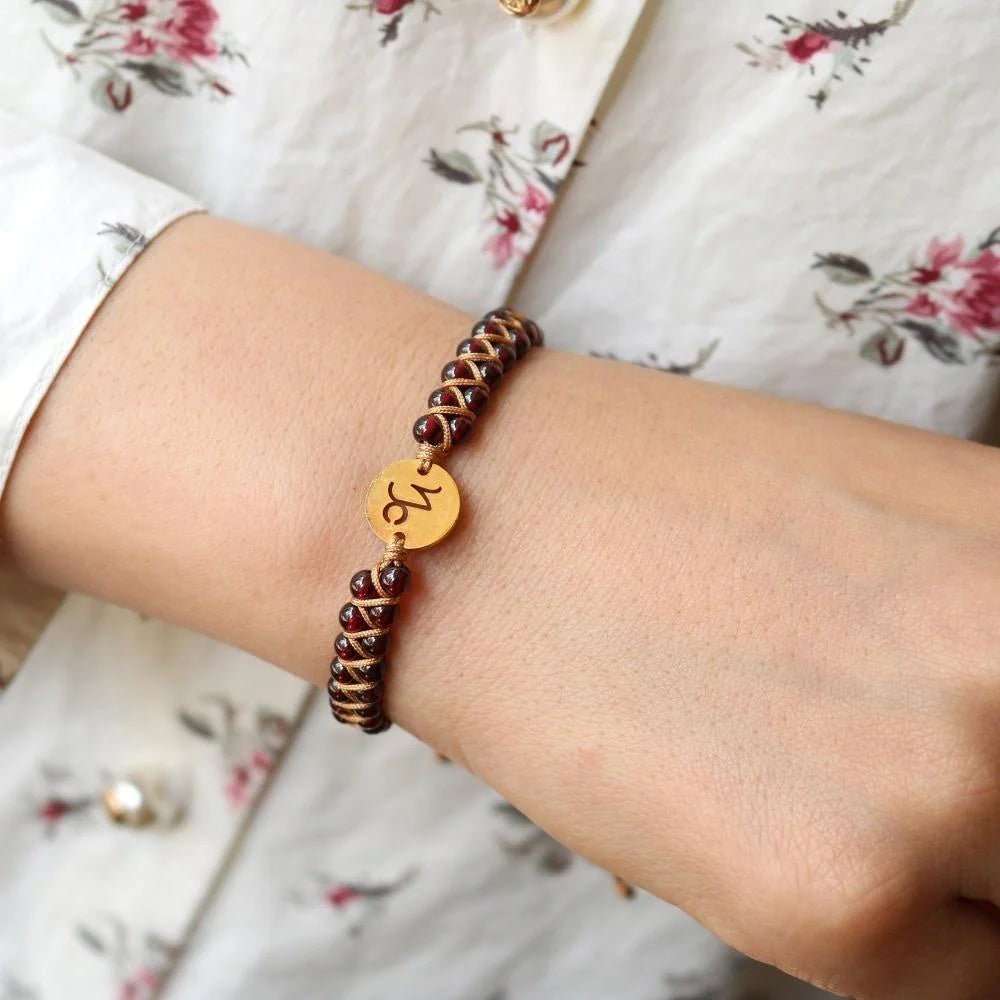 Braided Constellation Zodiac Bracelet - Sphere Standouts
