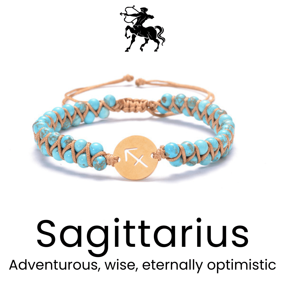 Braided Constellation Zodiac Bracelet - Sphere Standouts
