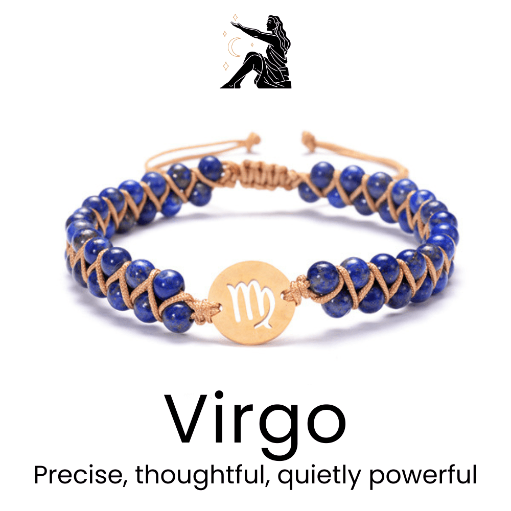 Braided Constellation Zodiac Bracelet - Sphere Standouts