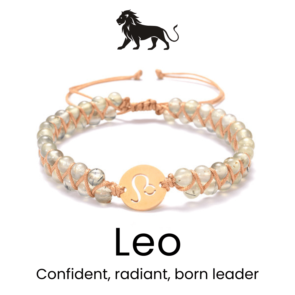 Braided Constellation Zodiac Bracelet - Sphere Standouts