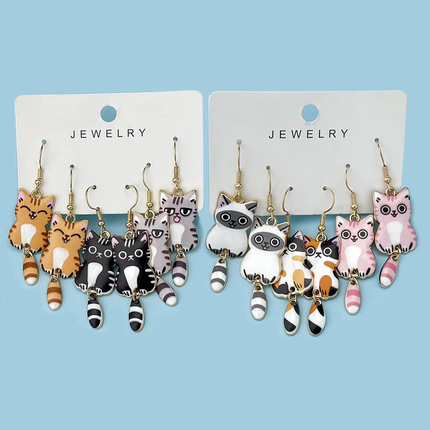 Cat Whiskers Earrings - Sphere Standouts