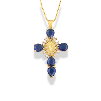 Radiant Cross Necklace — spiritual necklace for women