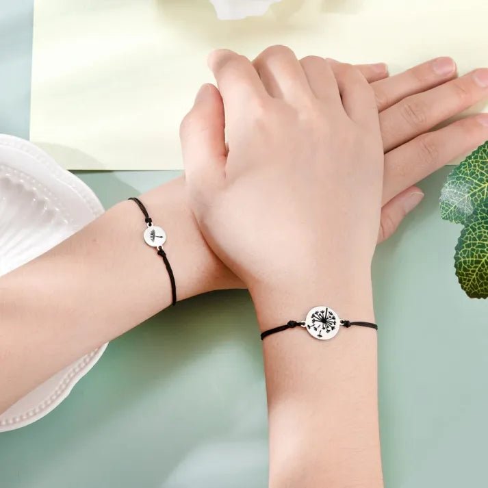 Dandelion Mother and Daughter Bracelet Back To School Gift - Sphere Standouts