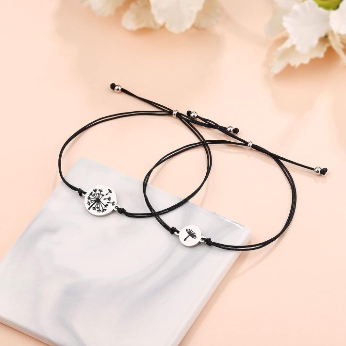 Dandelion Mother and Daughter Bracelet Back To School Gift - Sphere Standouts