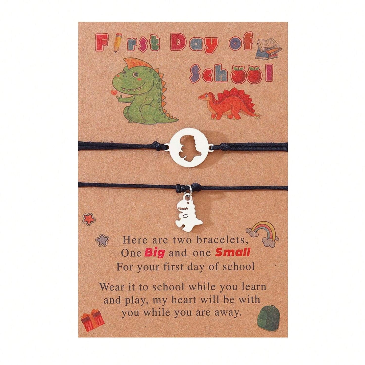 Dino Back - to - School Set With Message Card - Sphere Standouts
