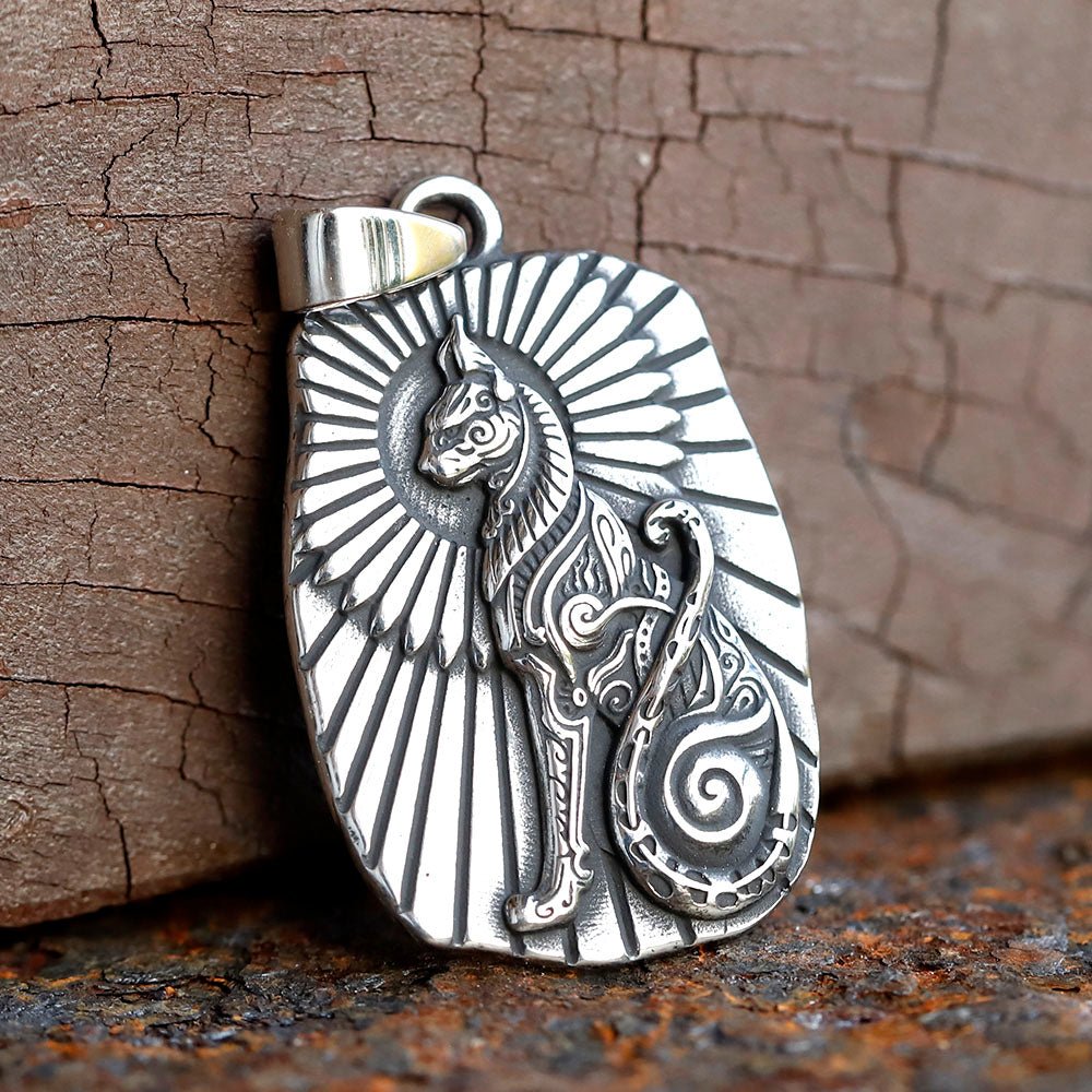 Egyptian Cat Bar Pendant - Sphere Standouts