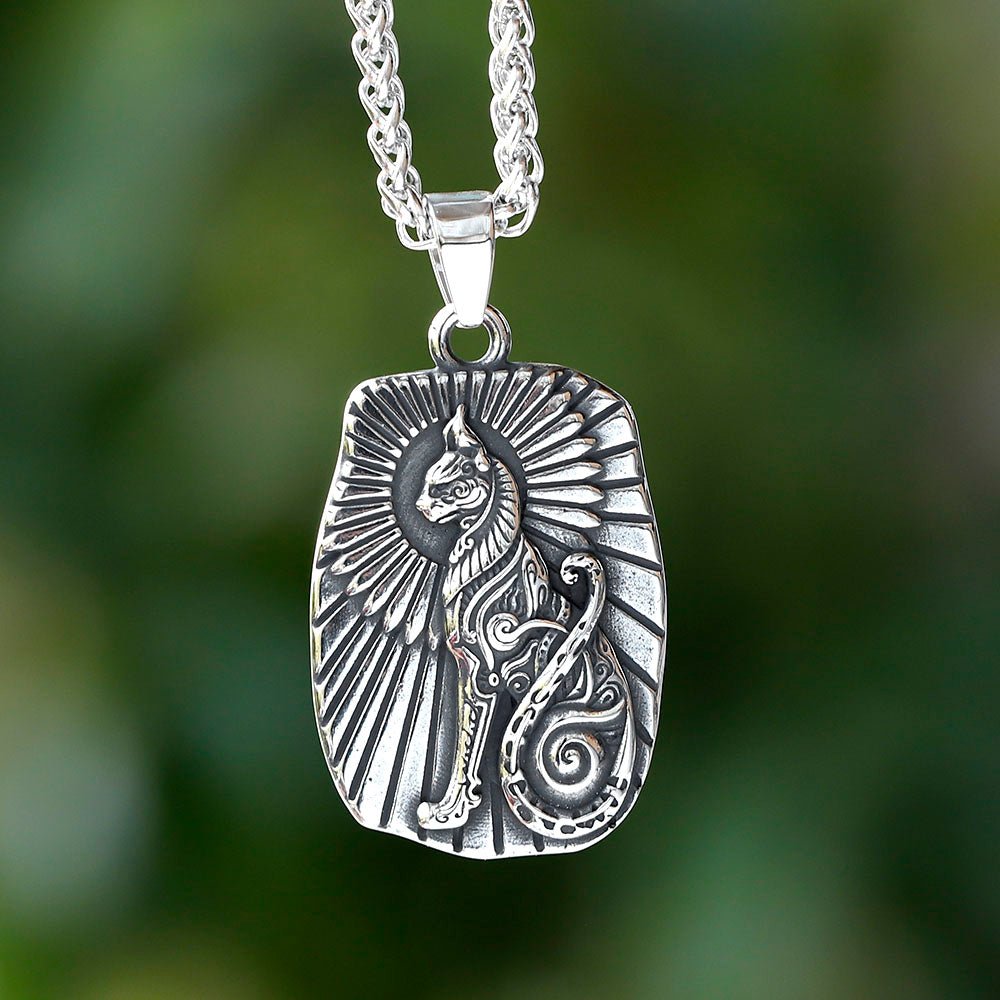 Egyptian Cat Bar Pendant - Sphere Standouts