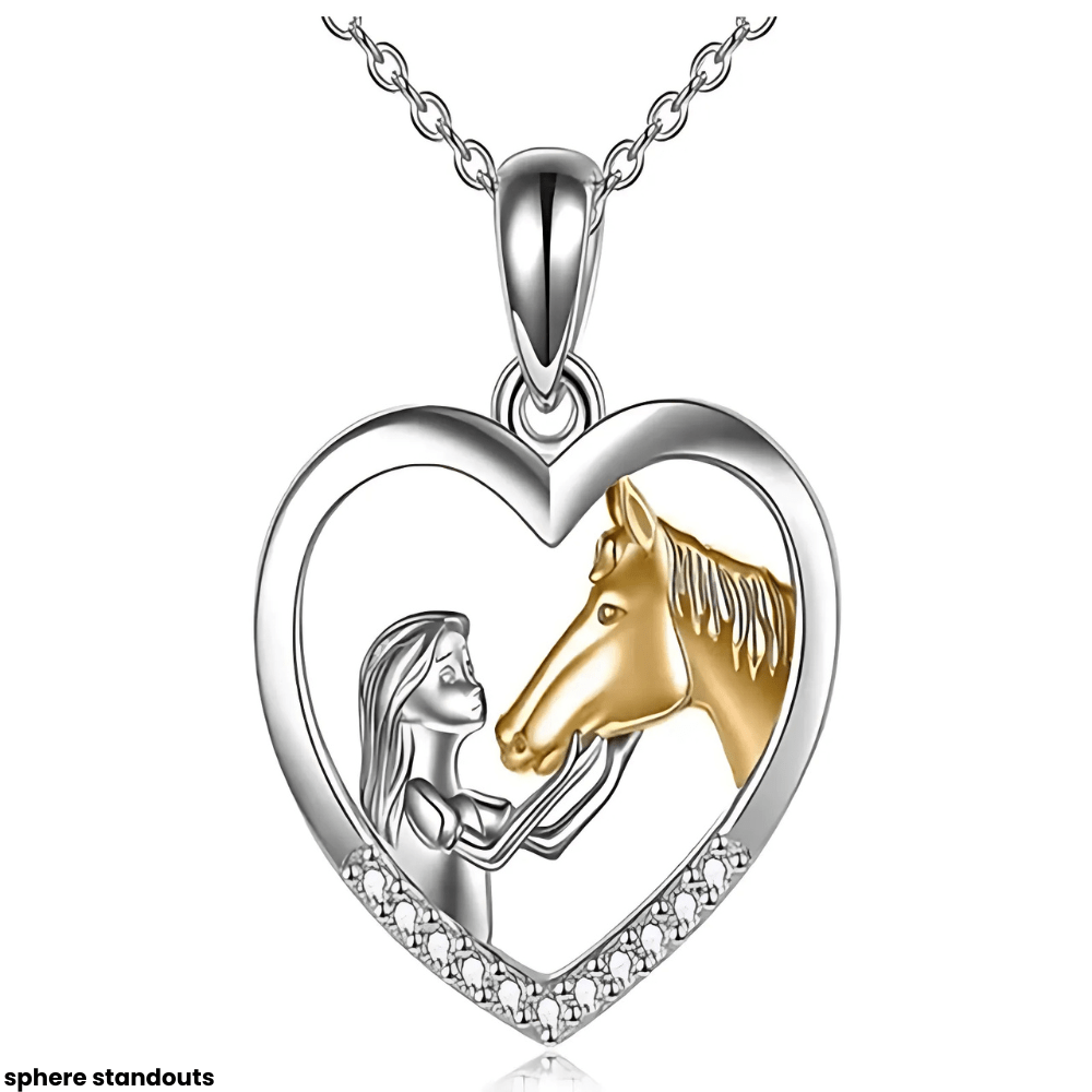 Eternal Horse Necklace - Sphere Standouts
