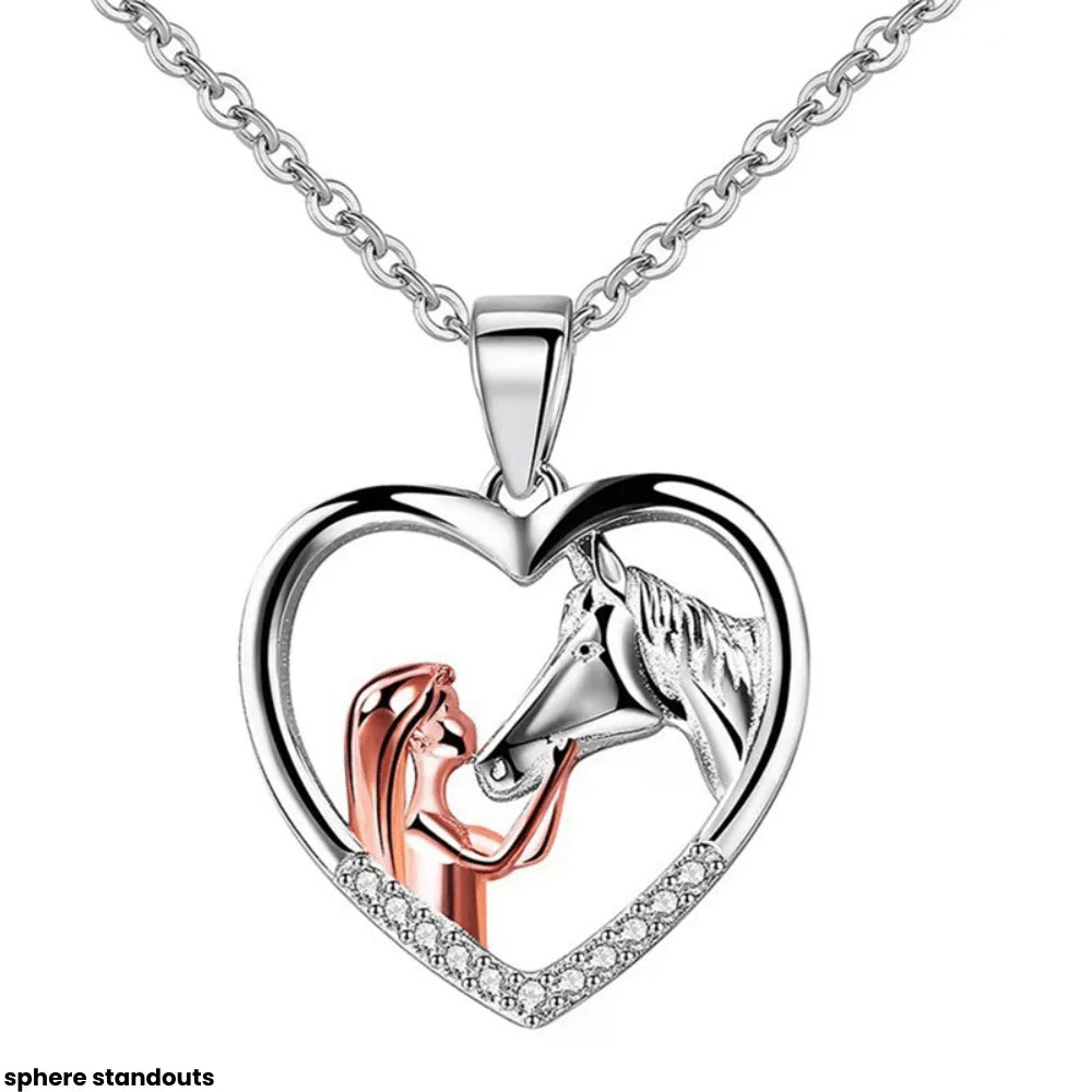 Eternal Horse Necklace - Sphere Standouts