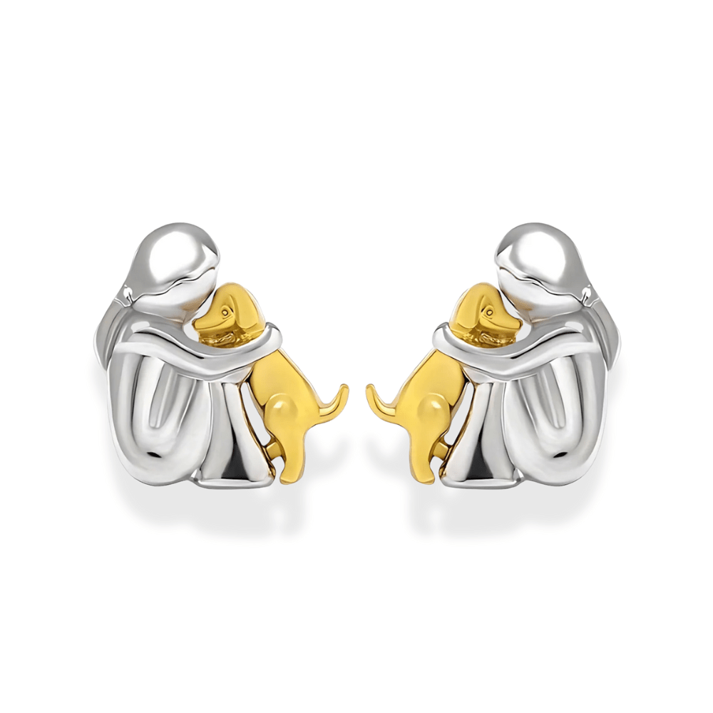 Faithful Dog Pendant + Free Studs - Sphere Standouts