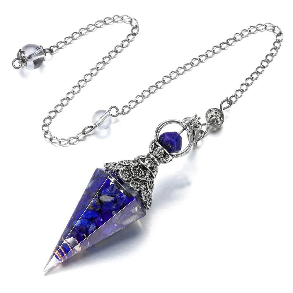 Hexagonal Crystal Resin Pendant - Sphere Standouts