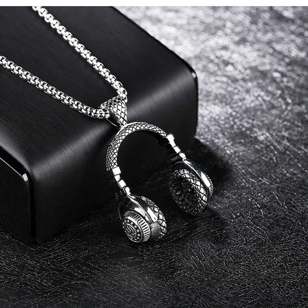Hip Hop Headphone Pendant Necklace - Sphere Standouts