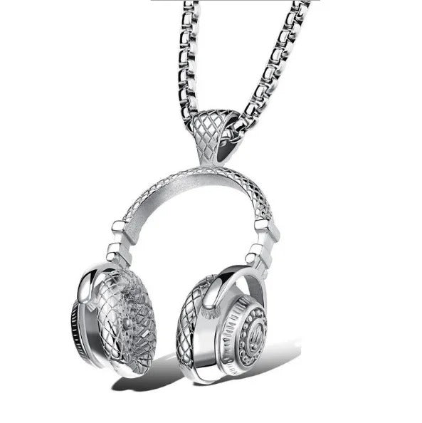 Hip Hop Headphone Pendant Necklace - Sphere Standouts