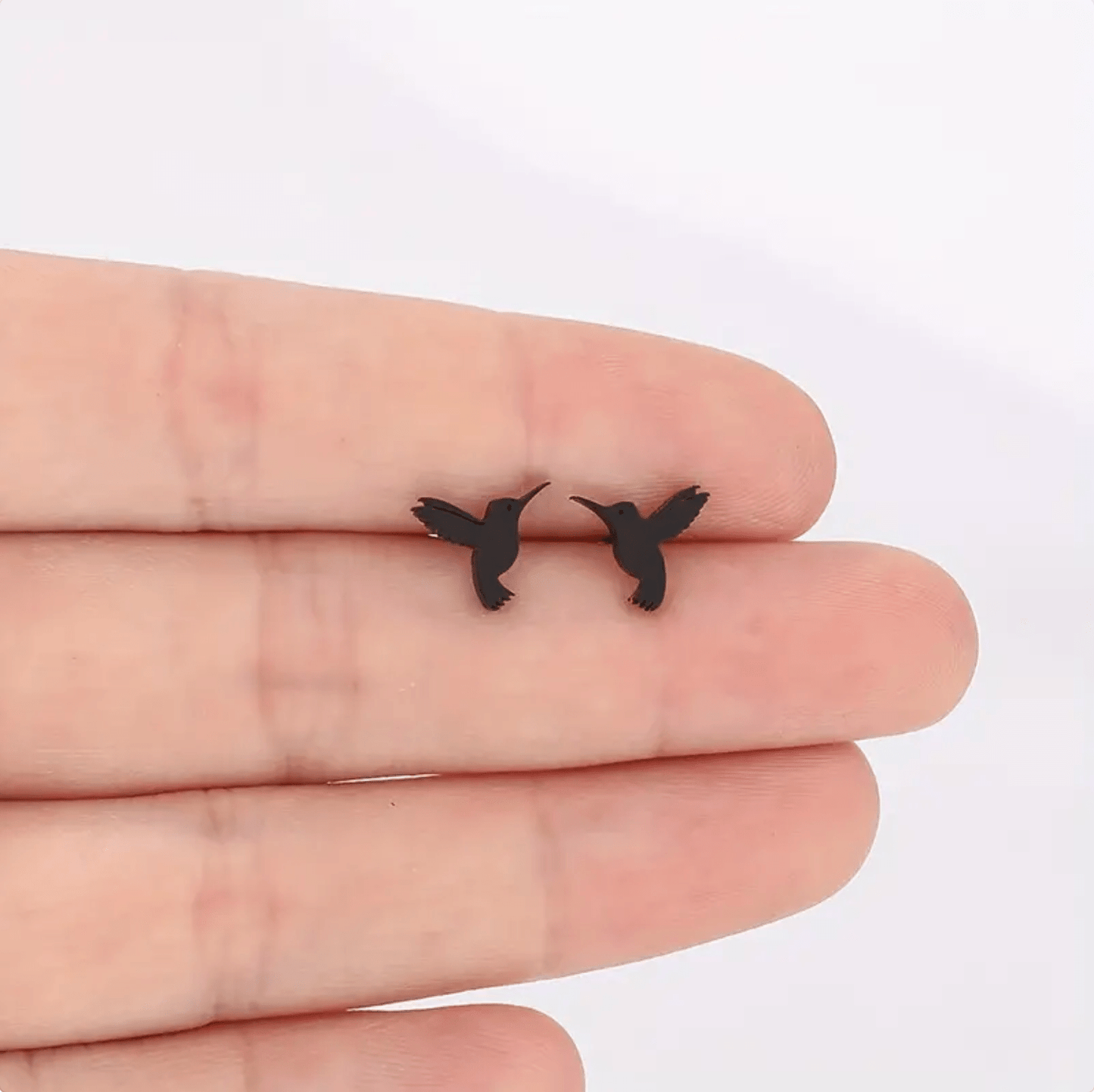 Hummingbird Cute Earrings - Sphere Standouts