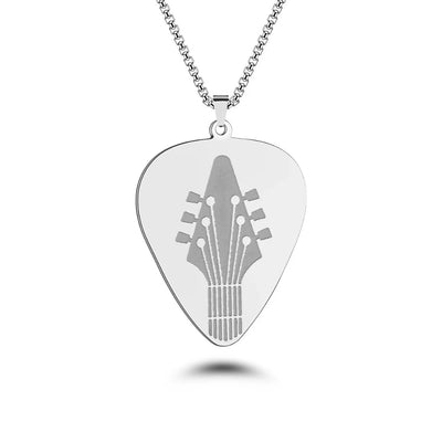 Laser Carved Guitar Necklace - Sphere Standouts
