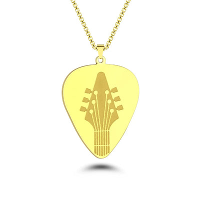 Laser Carved Guitar Necklace - Sphere Standouts