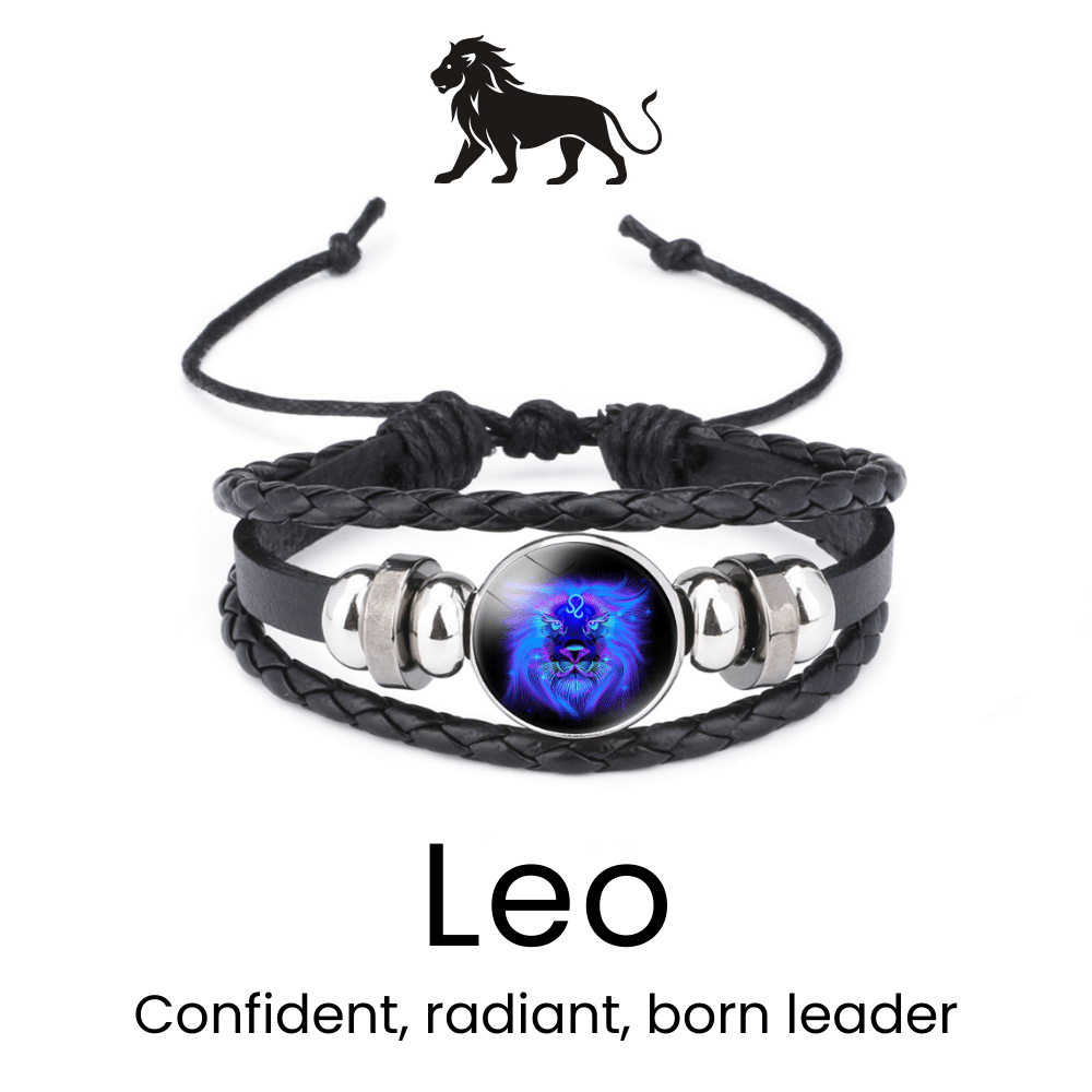LumiAstro Zodiac Black Bracelet - Sphere Standouts