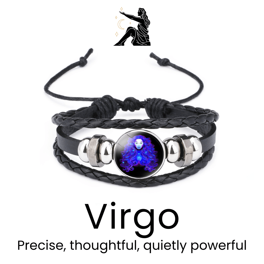 LumiAstro Zodiac Black Bracelet - Sphere Standouts