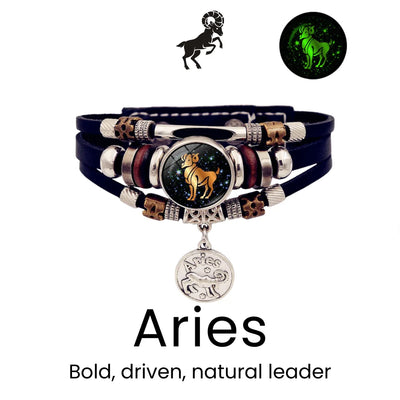 LumiGlow Zodiac Bracelet - Sphere Standouts