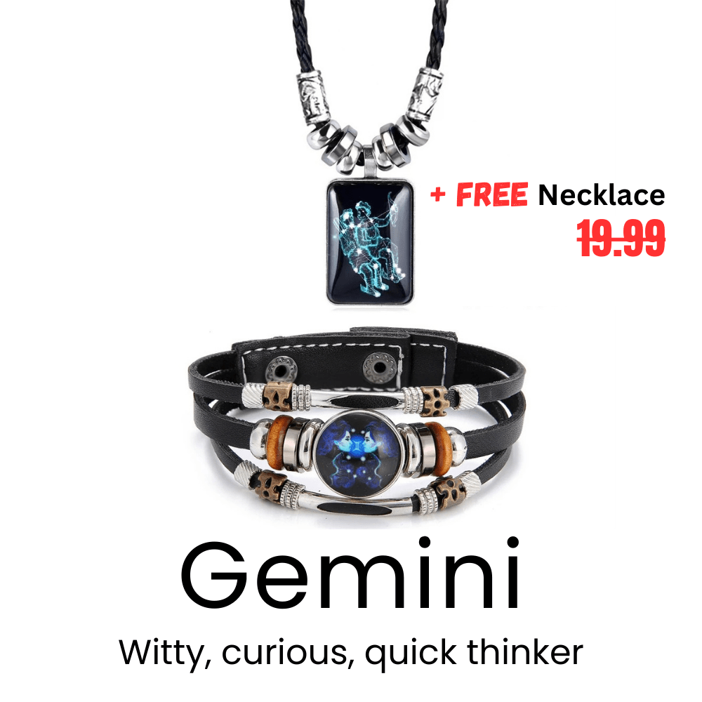 LumiZodiac Retro Bracelet + Free Necklace - Sphere Standouts
