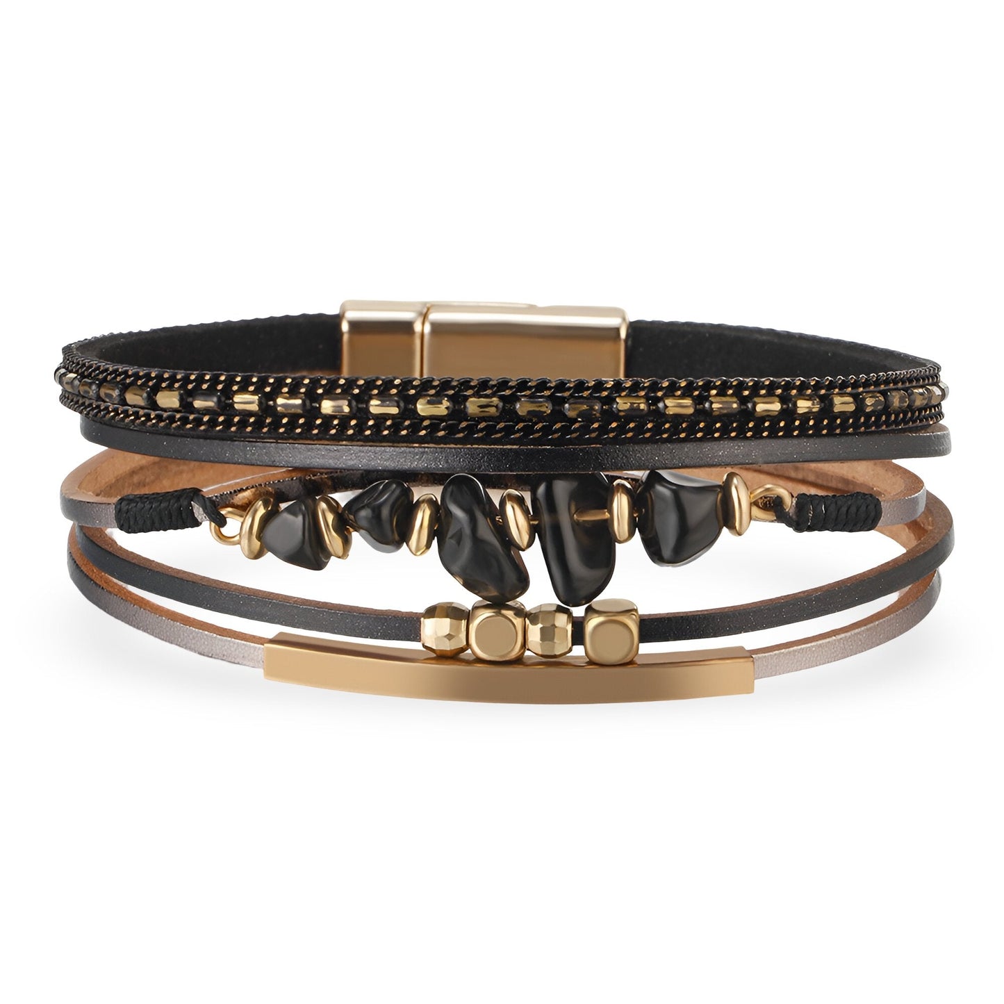 Magnetic Stone Bracelet - Sphere Standouts