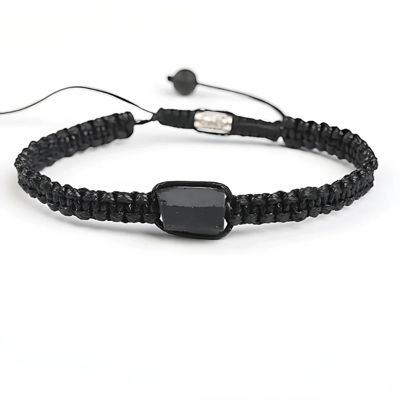 Natural Black Tourmaline Protection Bracelet - Sphere Standouts