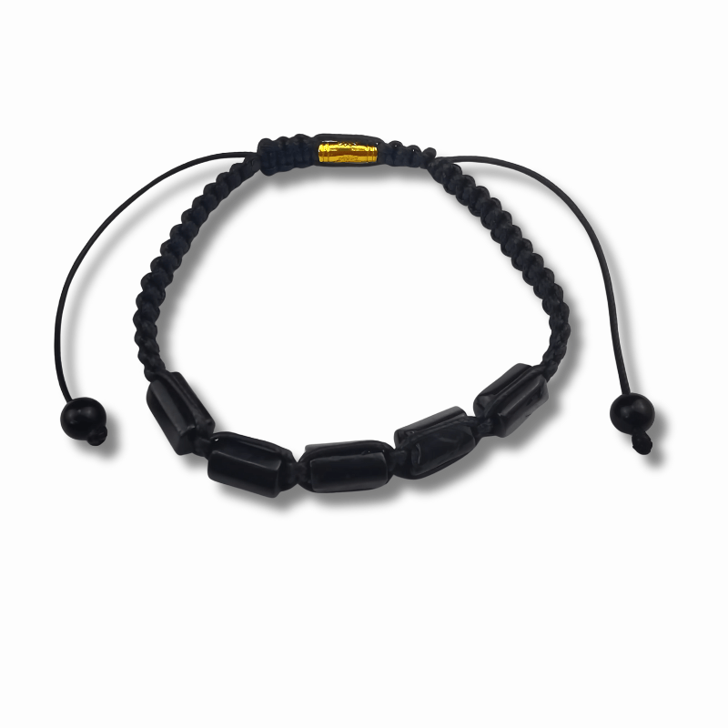 Natural Black Tourmaline Protection Bracelet - Sphere Standouts