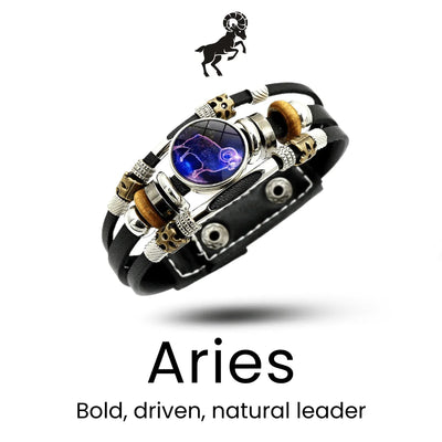 NightGlow Luminous Zodiac Bracelet - Sphere Standouts