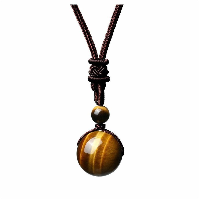 Obsidian Aura Necklace - Sphere Standouts
